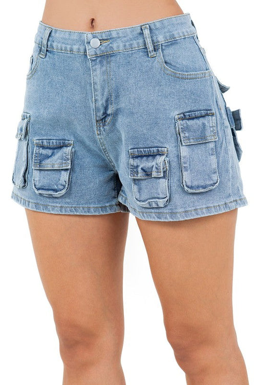 Womens Fashion Denim Shorts