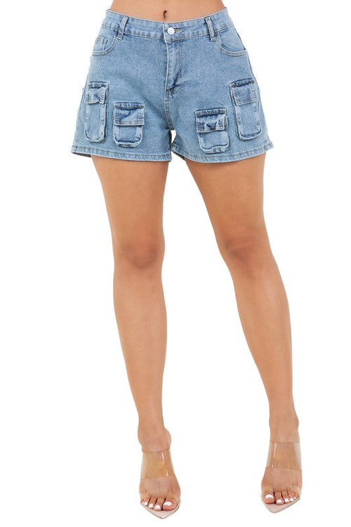 Womens Fashion Denim Shorts