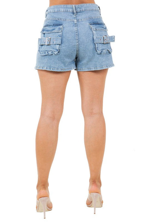 Womens Fashion Denim Shorts