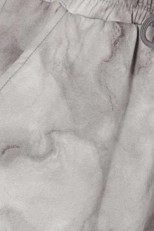 Womens Warm Fleece Marbled Joggers