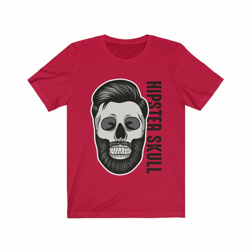 Hipster Skull Graphic T-Shirt