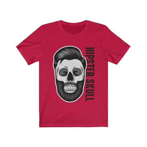 Hipster Skull Graphic T-Shirt