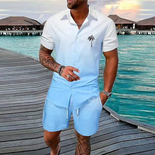 Summer Casual Shorts Set