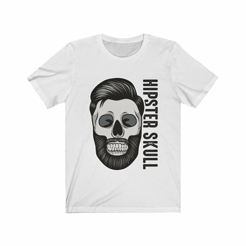 Hipster Skull Graphic T-Shirt