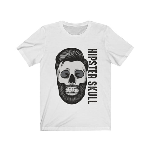 Hipster Skull Graphic T-Shirt
