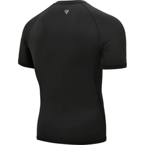 RDX Short Sleeve Compression T-Shirt - Black