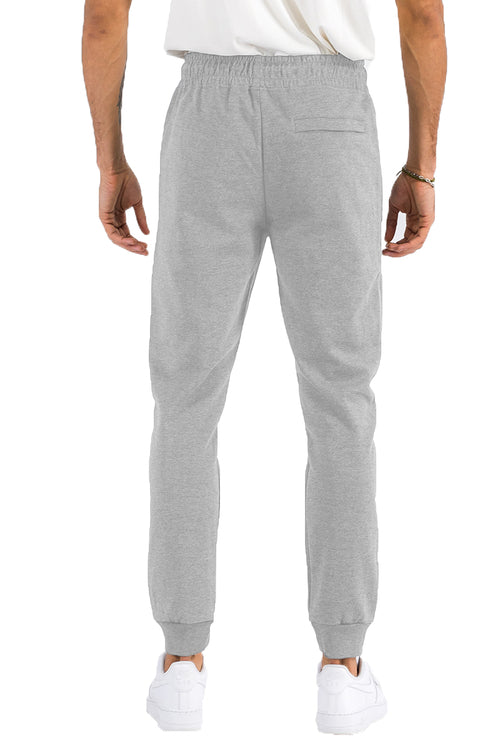 Gray Cotton Sweatpants