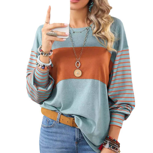 Womens Long Sleeve Pullover Top