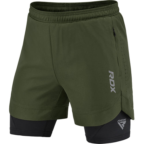 2-in-1 Compression MMA Shorts