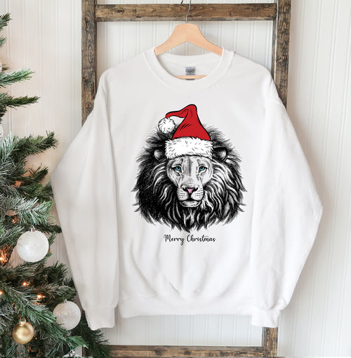 Lion Christmas Sweatshirt