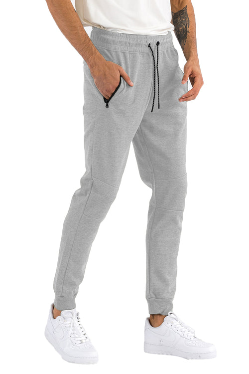 Gray Cotton Sweatpants