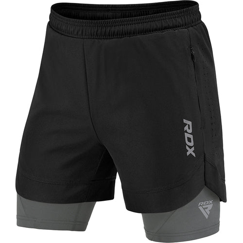 2-in-1 Compression MMA Shorts