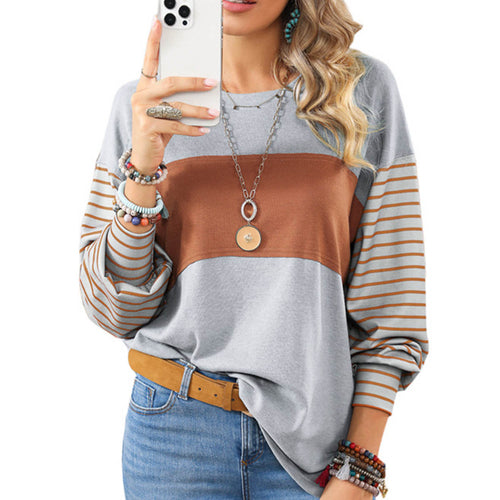 Womens Long Sleeve Pullover Top
