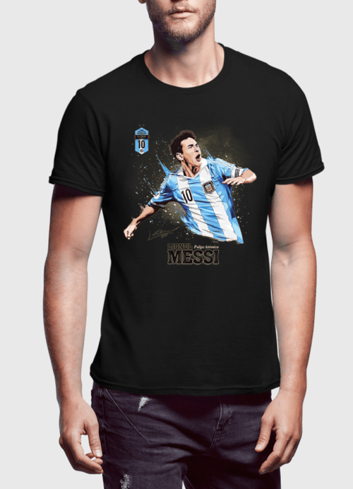 Messi Half Sleeve T-shirt