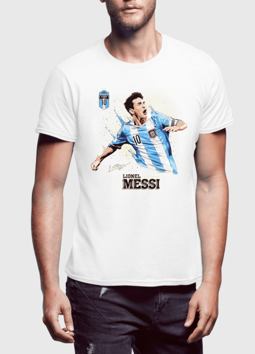 Messi Half Sleeve T-shirt