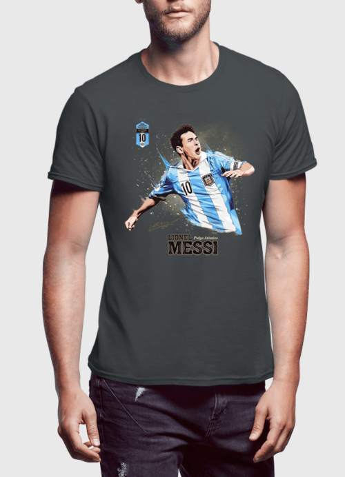 Messi Half Sleeve T-shirt